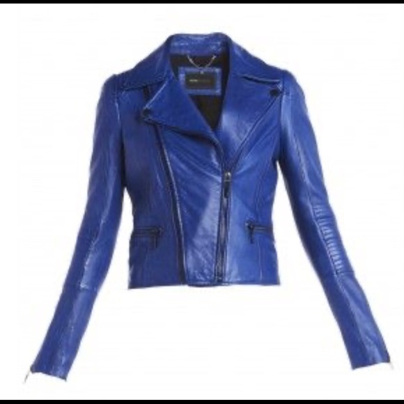 BCBGMaxAzria Jackets & Blazers - BCBGMAXAZRIA LEATHER JACKET. Size. S